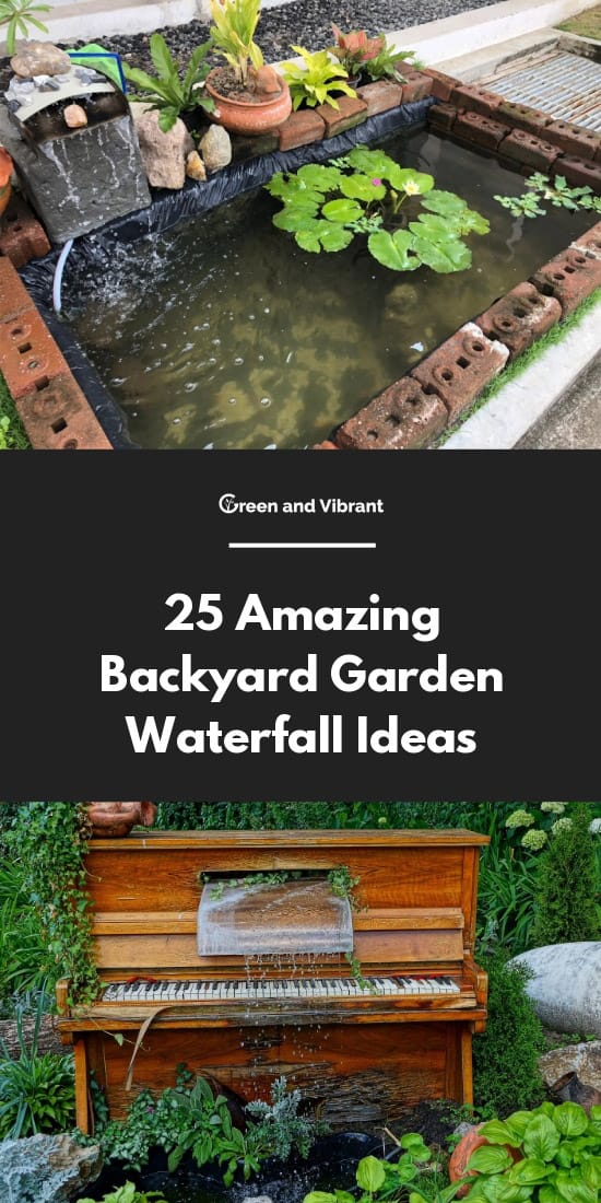 Amazing Backyard Garden Waterfall Ideas