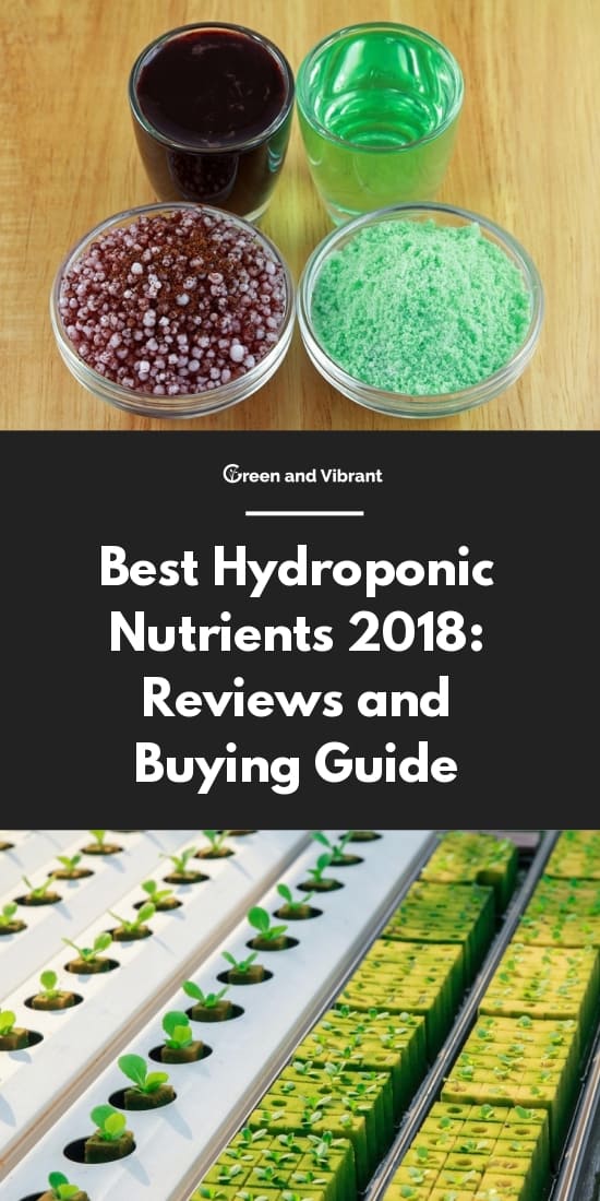 Best Hydroponic Nutrients: Reviews and Buying Guide